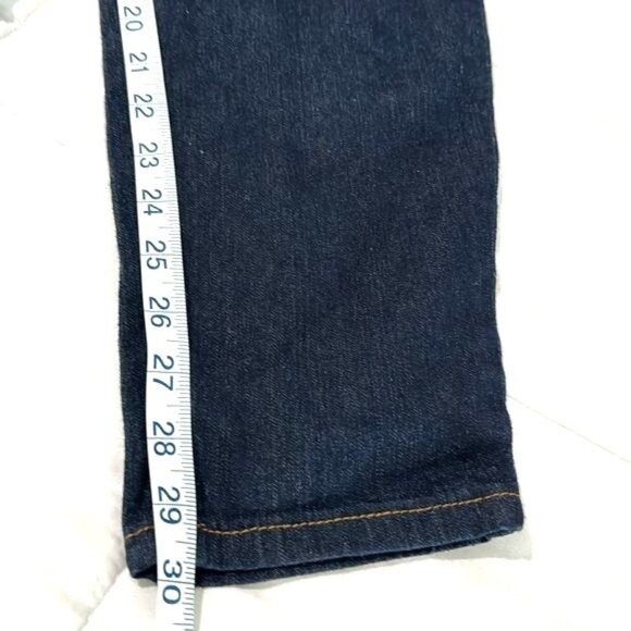 Forever 21+ Womens Plus Size 18 Denim Jeans Dark Wash Elastic Waistband - Picture 7 of 7